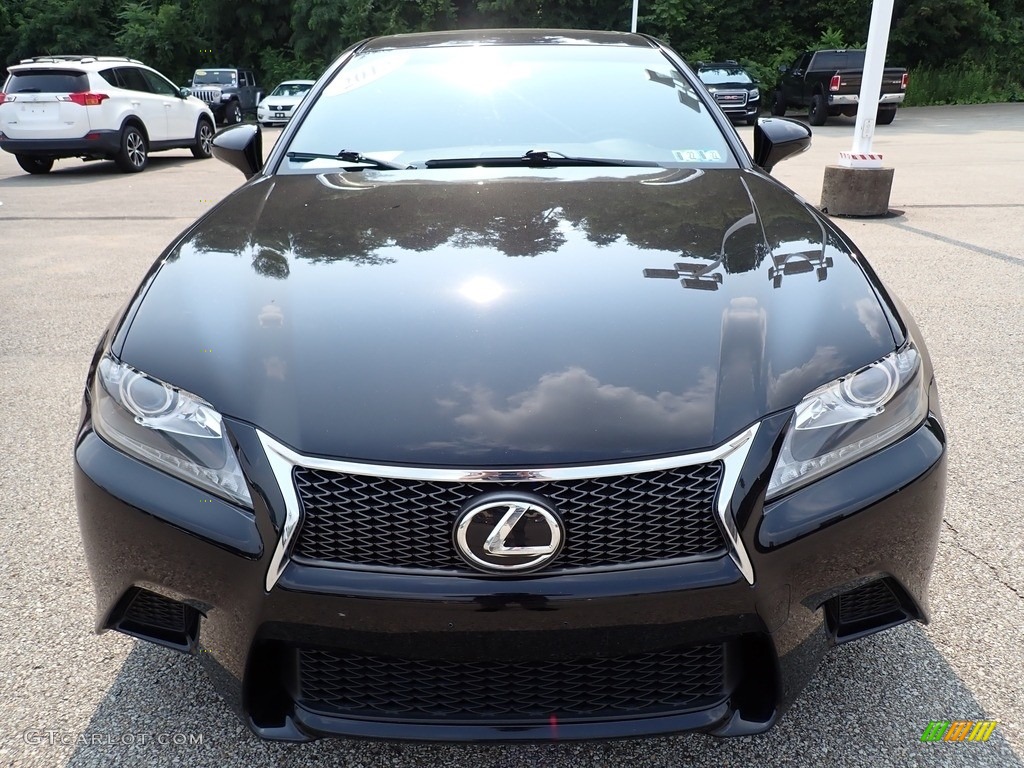 2015 GS 350 F Sport Sedan - Obsidian / Black photo #9
