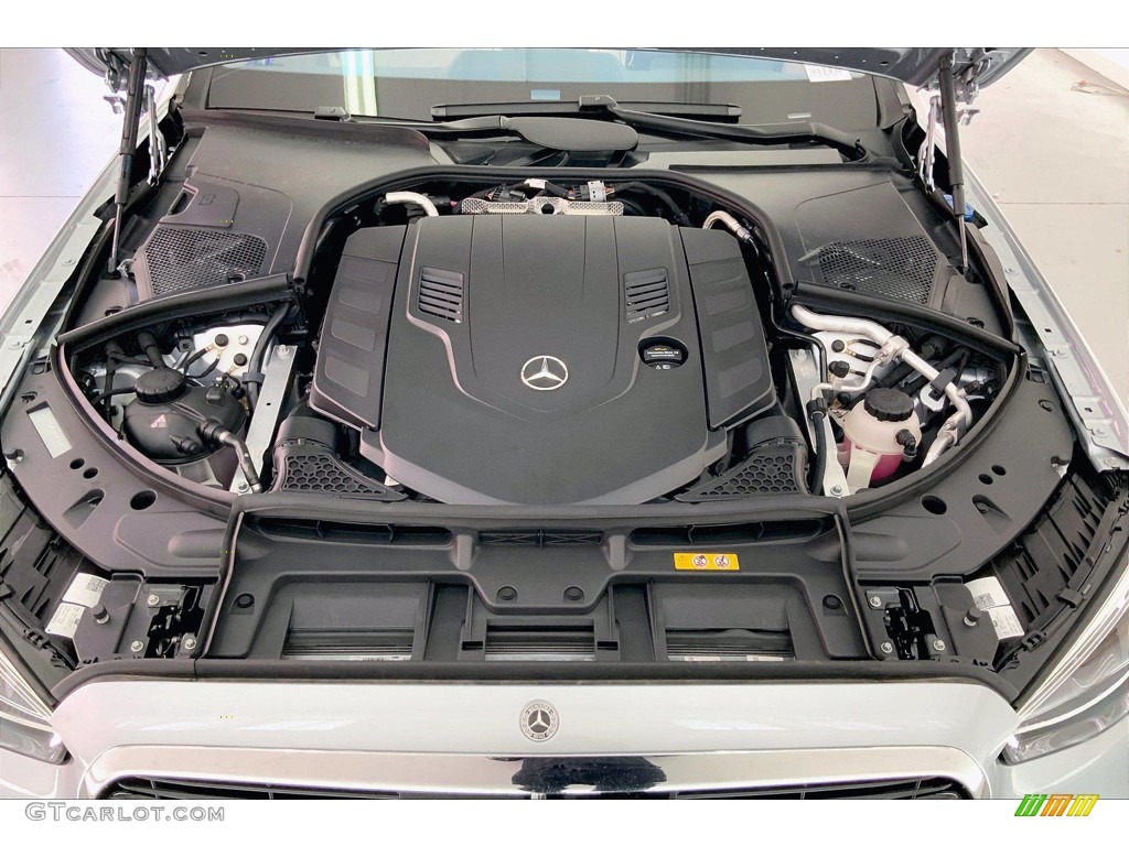 2021 Mercedes-Benz S 580 4Matic Sedan 4.0 Liter DI biturbo DOHC 32-Valve VVT V8 Engine Photo #142509132