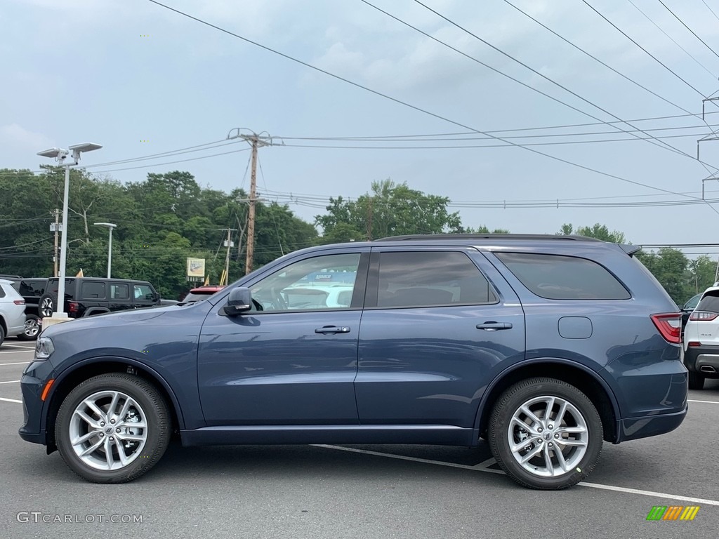 Reactor Blue Pearl 2021 Dodge Durango GT AWD Exterior Photo #142509318