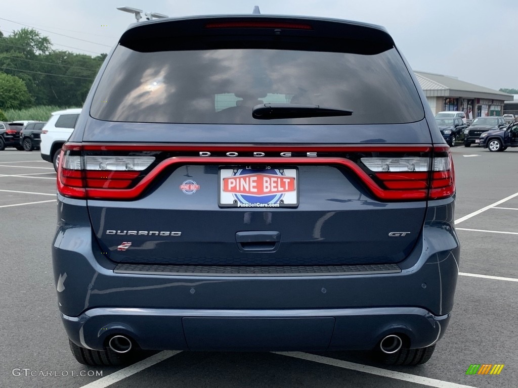 2021 Durango GT AWD - Reactor Blue Pearl / Black photo #5