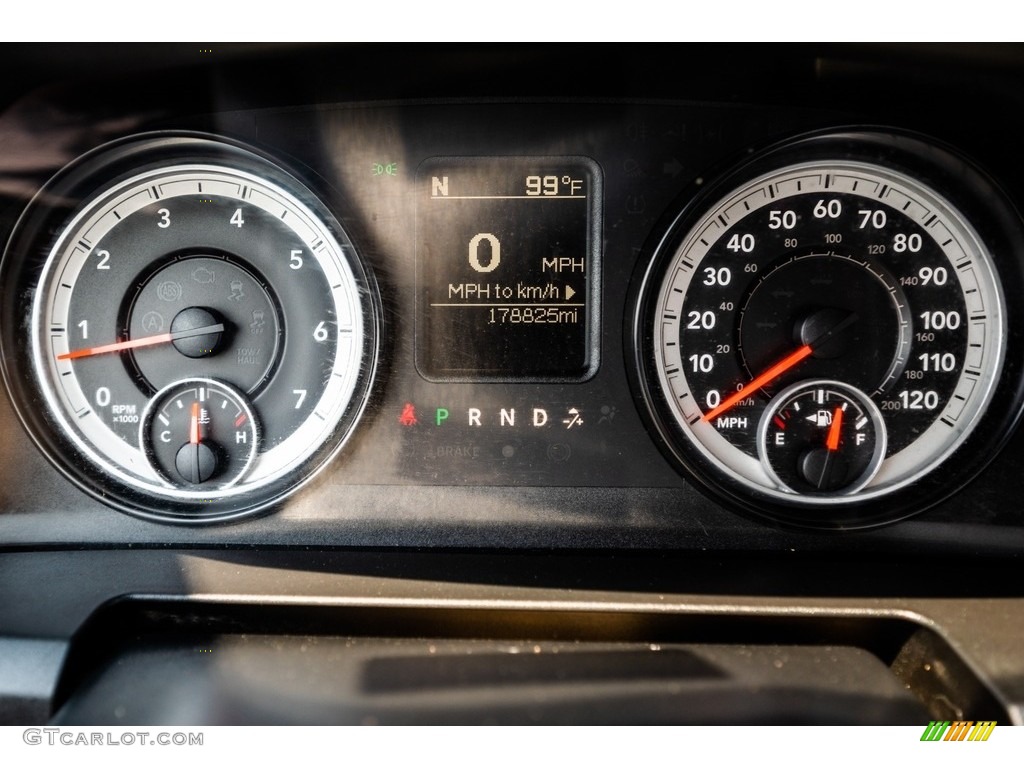 2014 Ram 2500 Tradesman Regular Cab 4x4 Gauges Photo #142509480