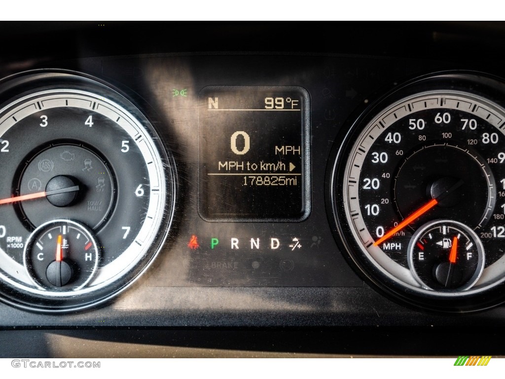 2014 Ram 2500 Tradesman Regular Cab 4x4 Gauges Photo #142509501