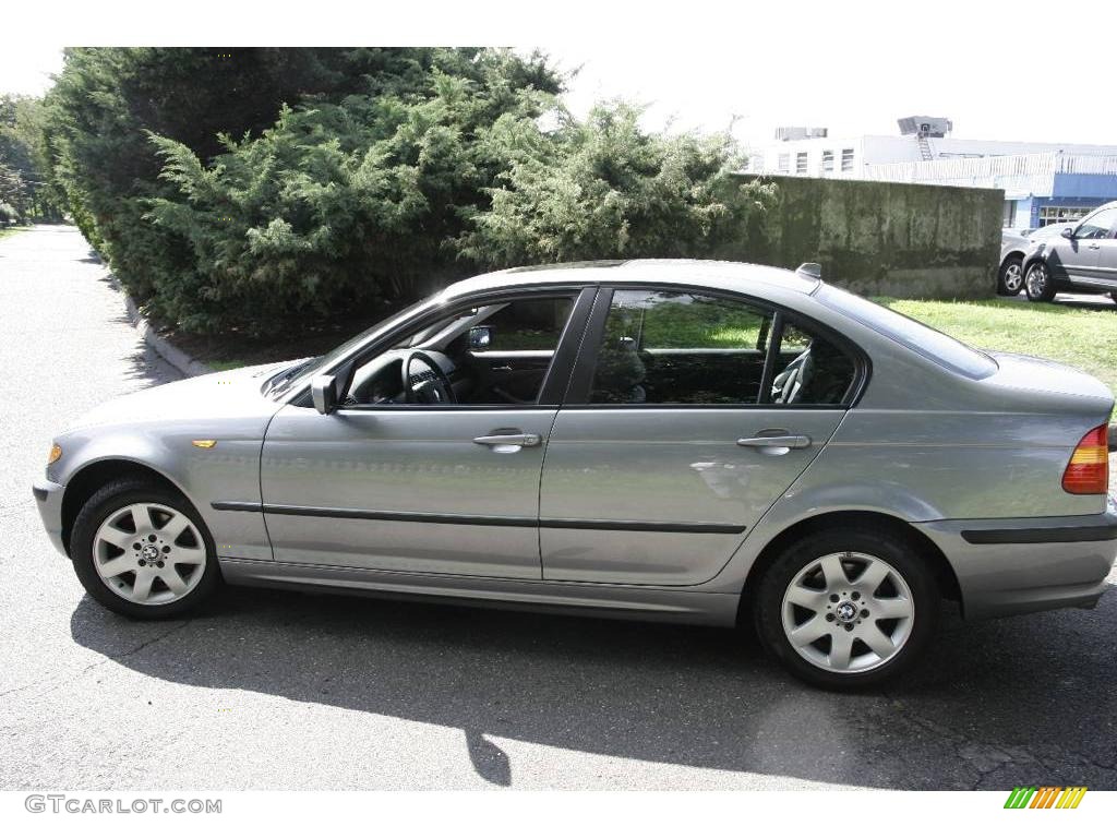 2004 3 Series 325xi Sedan - Silver Grey Metallic / Black photo #9