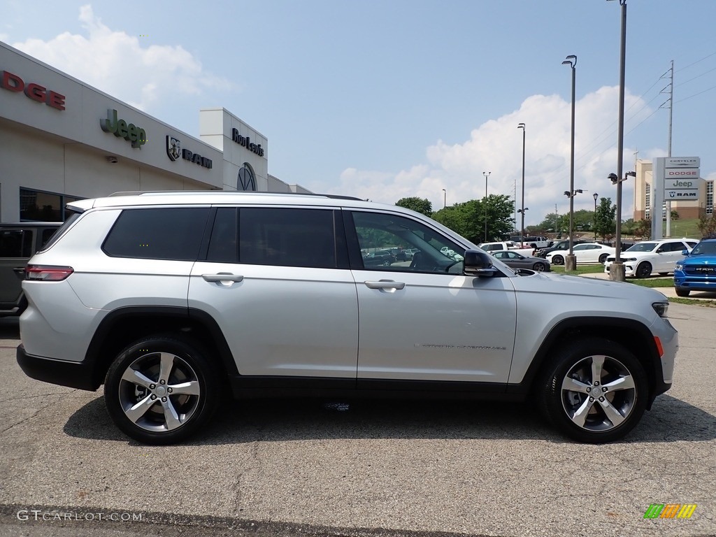 2021 Grand Cherokee L Limited 4x4 - Silver Zynith / Black photo #4