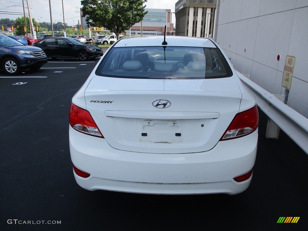 2015 Accent GLS - Century White / Gray photo #3