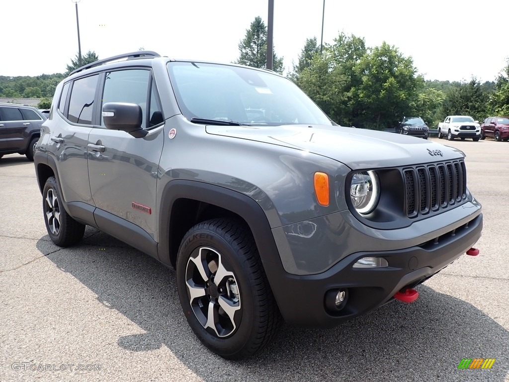 Sting-Gray 2021 Jeep Renegade Trailhawk 4x4 Exterior Photo #142510428