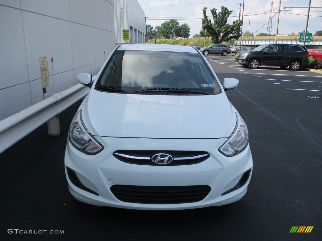 2015 Accent GLS - Century White / Gray photo #7