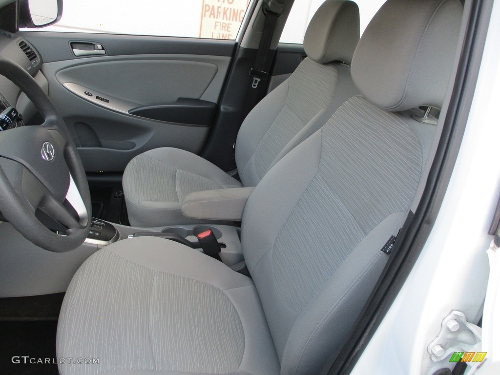 2015 Accent GLS - Century White / Gray photo #10