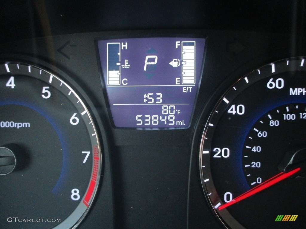 2015 Accent GLS - Century White / Gray photo #19