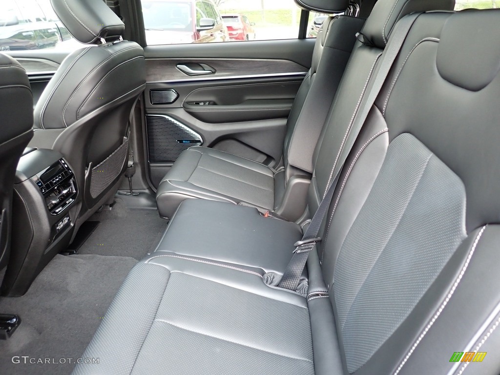 2021 Jeep Grand Cherokee L Overland 4x4 Rear Seat Photo #142510779