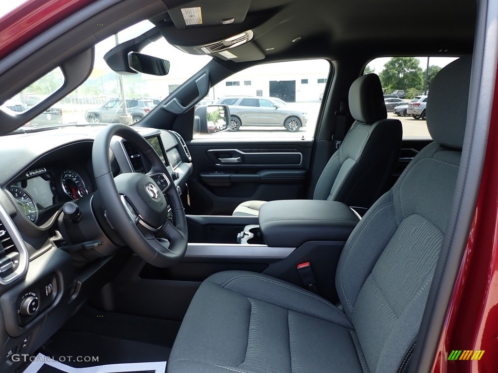 Black Interior 2021 Ram 1500 Big Horn Crew Cab 4x4 Photo #142510971