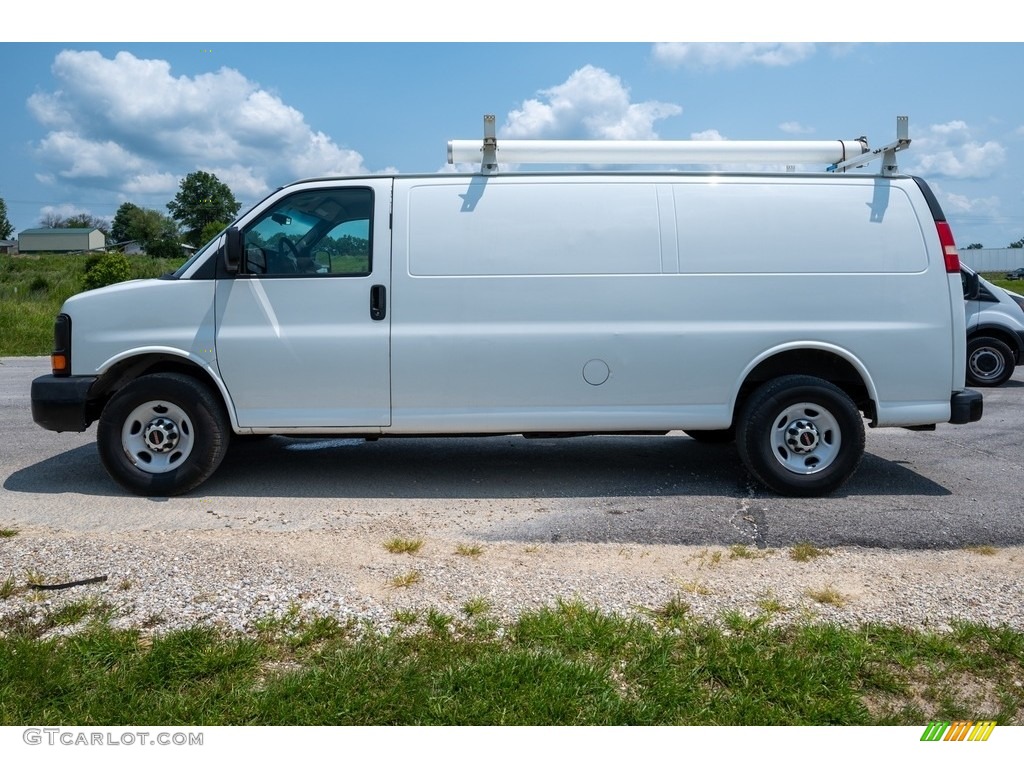 Summit White 2015 GMC Savana Van 2500 Cargo Exterior Photo #142511052