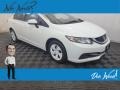Taffeta White - Civic LX Sedan Photo No. 1