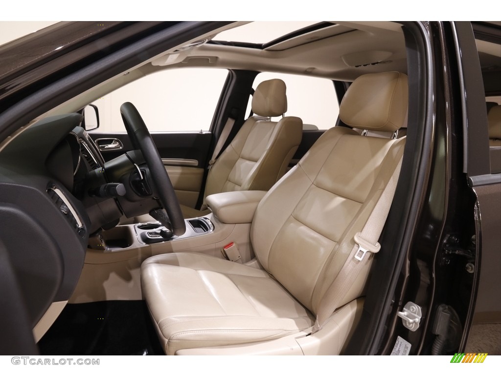 2017 Durango GT AWD - Bomber Brown Pearl / Black/Light Frost Beige photo #5