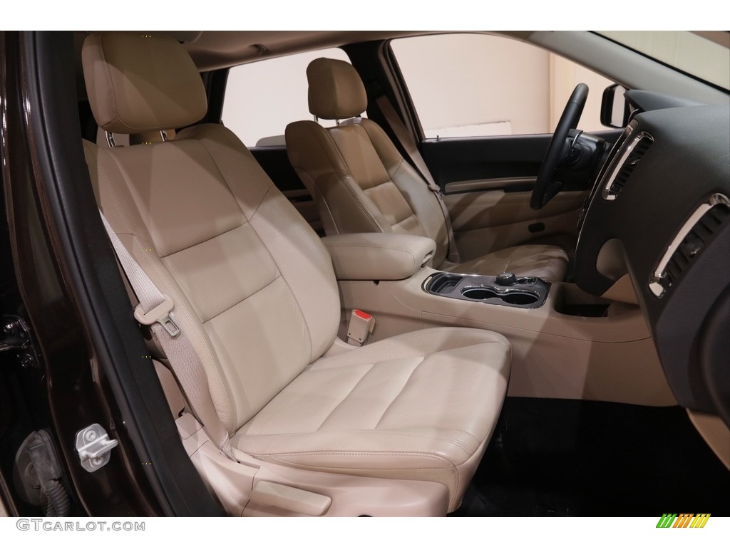 2017 Durango GT AWD - Bomber Brown Pearl / Black/Light Frost Beige photo #17