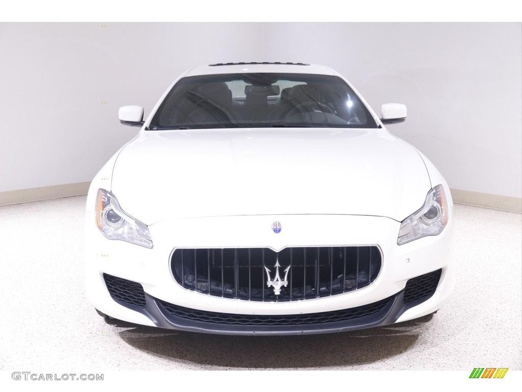 2014 Quattroporte S Q4 AWD - Bianco (White) / Nero photo #2