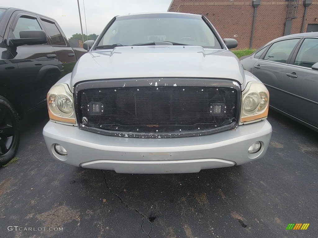 2006 Durango SLT 4x4 - Bright Silver Metallic / Dark Slate Gray/Light Slate Gray photo #2