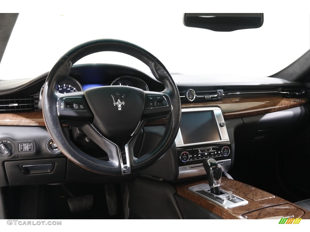 2014 Quattroporte S Q4 AWD - Bianco (White) / Nero photo #6