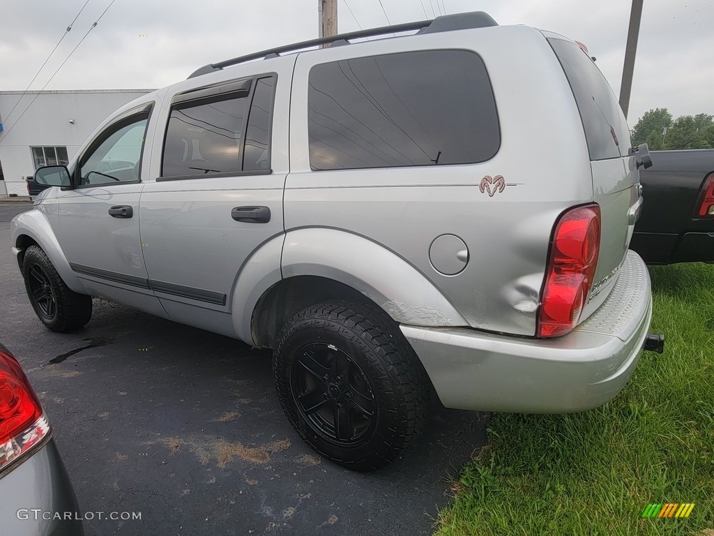 2006 Durango SLT 4x4 - Bright Silver Metallic / Dark Slate Gray/Light Slate Gray photo #4