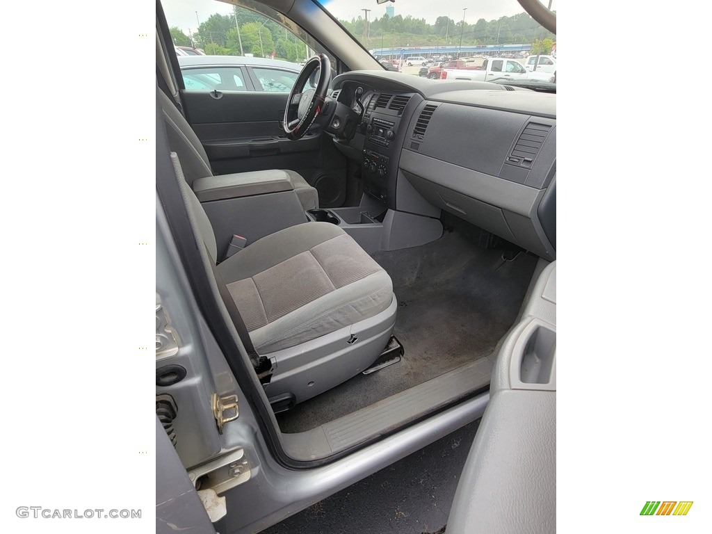 2006 Durango SLT 4x4 - Bright Silver Metallic / Dark Slate Gray/Light Slate Gray photo #7
