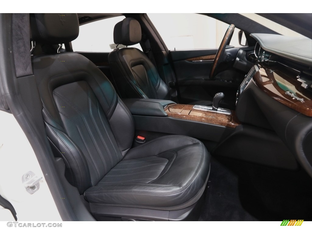 2014 Quattroporte S Q4 AWD - Bianco (White) / Nero photo #19