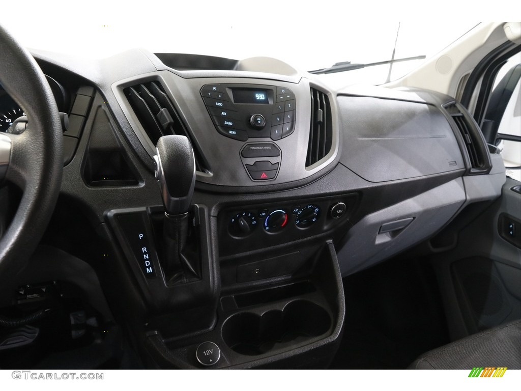 2017 Ford Transit Van 250 LR Regular Charcoal Black Dashboard Photo #142512111