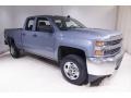 Slate Gray Metallic 2016 Chevrolet Silverado 2500HD WT Double Cab 4x4 Exterior