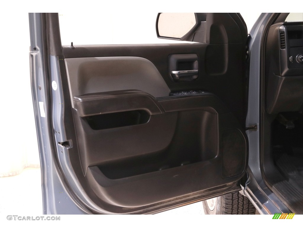 2016 Chevrolet Silverado 2500HD WT Double Cab 4x4 Dark Ash/Jet Black Door Panel Photo #142512594