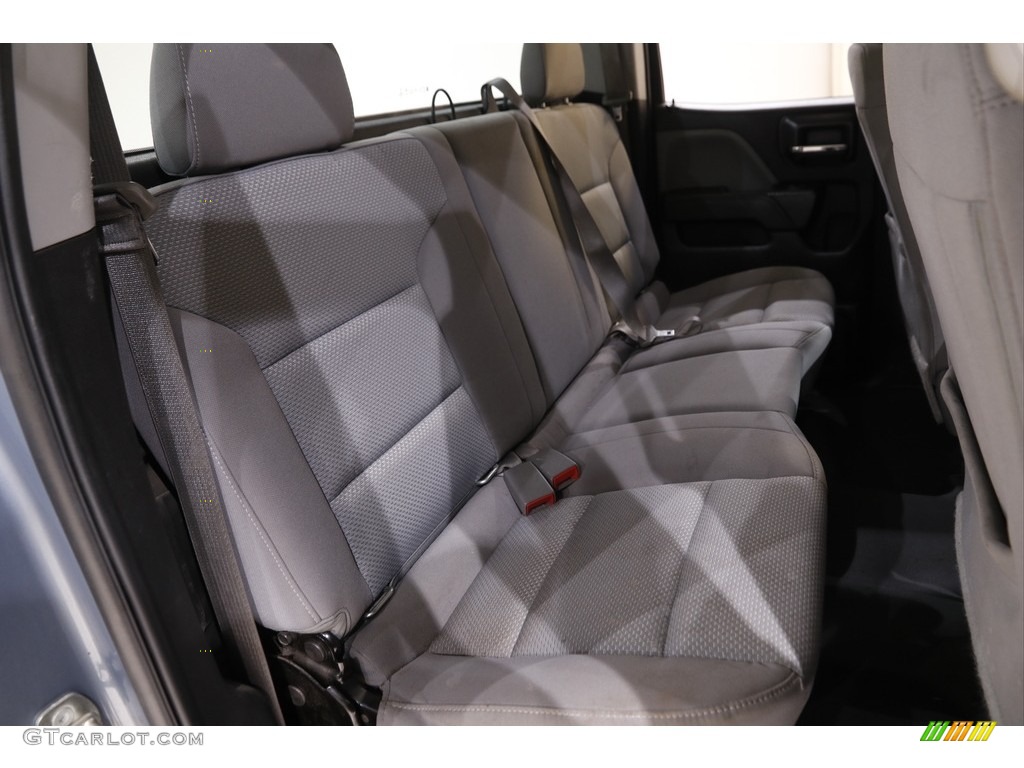 2016 Chevrolet Silverado 2500HD WT Double Cab 4x4 Rear Seat Photo #142512624
