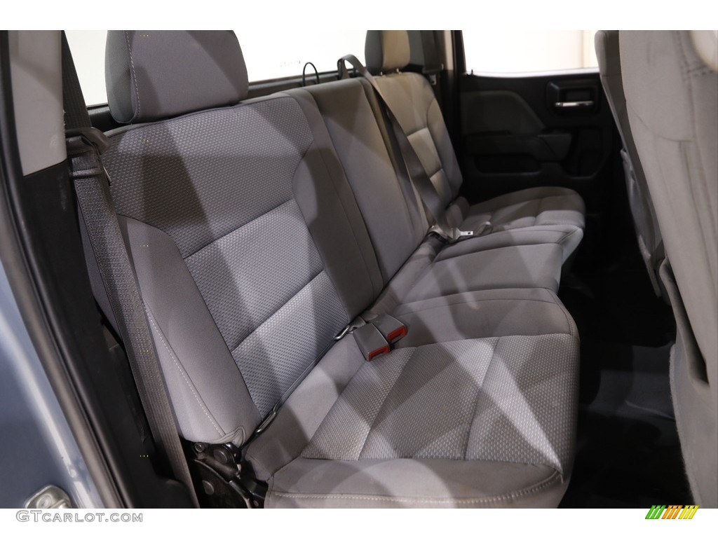 Dark Ash/Jet Black Interior 2016 Chevrolet Silverado 2500HD WT Double Cab 4x4 Photo #142512624