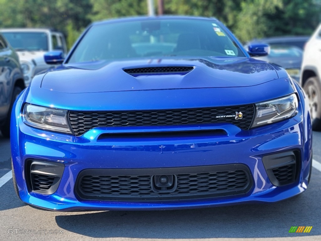 IndiGo Blue 2020 Dodge Charger R/T Scat Pack Widebody Exterior Photo #142512955