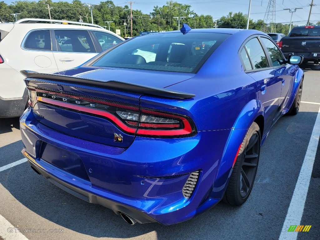 2020 Charger R/T Scat Pack Widebody - IndiGo Blue / Black photo #3