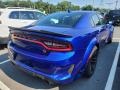 2020 IndiGo Blue Dodge Charger R/T Scat Pack Widebody  photo #3