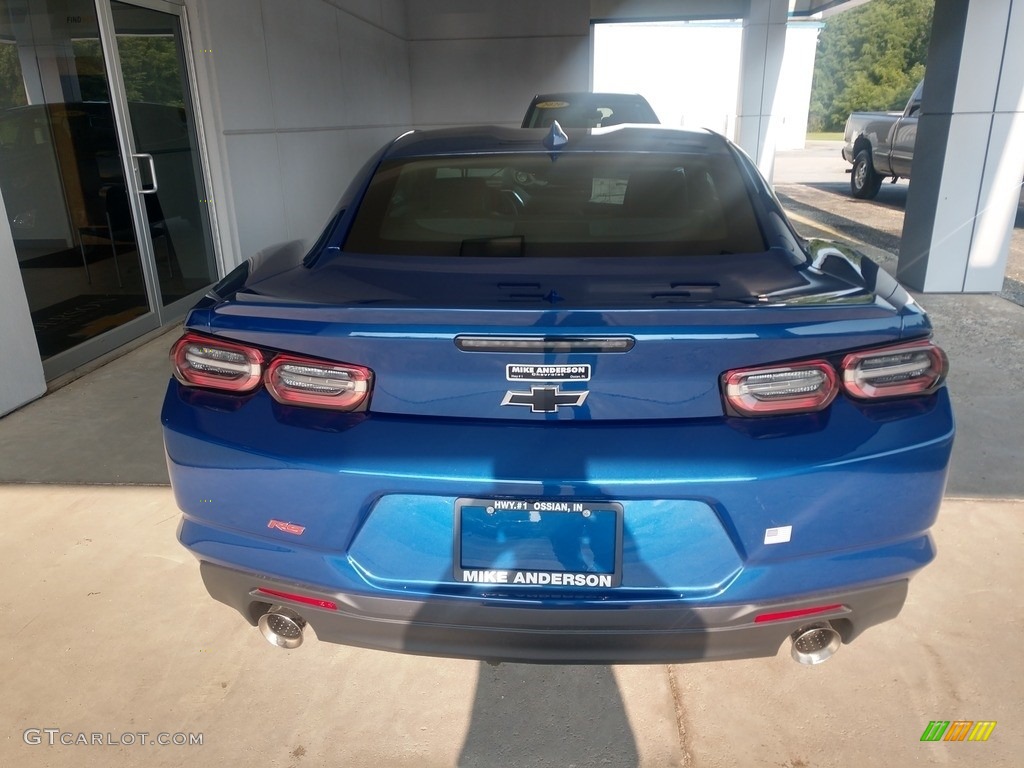 2021 Camaro LT Coupe - Riverside Blue Metallic / Jet Black photo #5