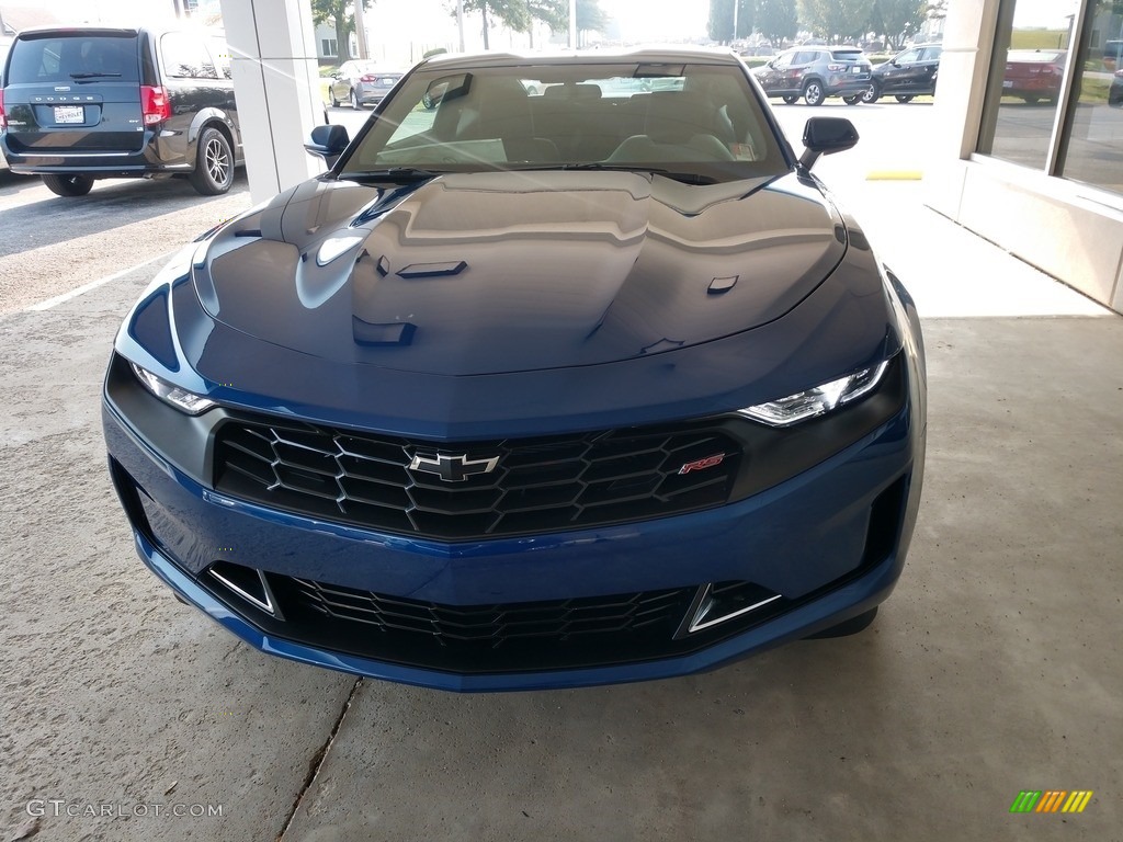 2021 Camaro LT Coupe - Riverside Blue Metallic / Jet Black photo #9