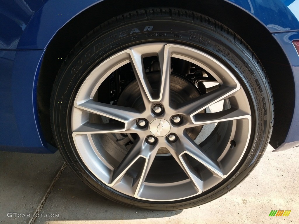 2021 Camaro LT Coupe - Riverside Blue Metallic / Jet Black photo #13