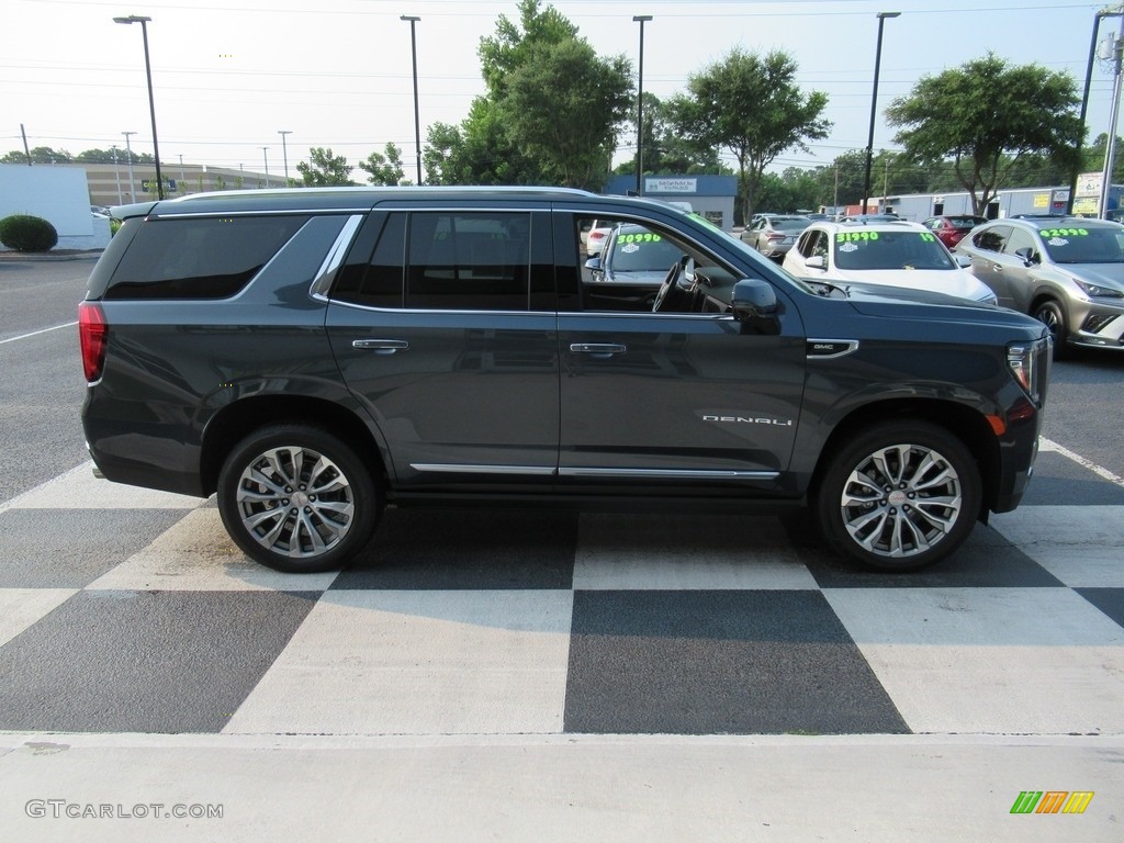 2021 Yukon Denali 4WD - Dark Sky Metallic / Teak/­Light Shale photo #3