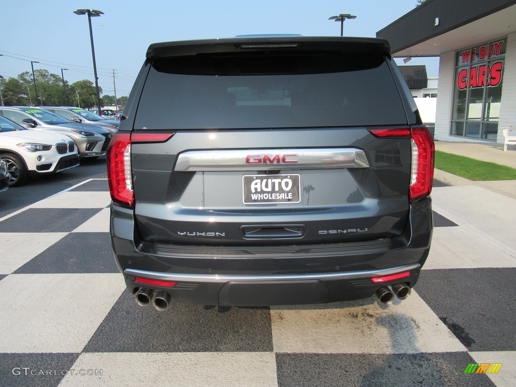 2021 Yukon Denali 4WD - Dark Sky Metallic / Teak/­Light Shale photo #4