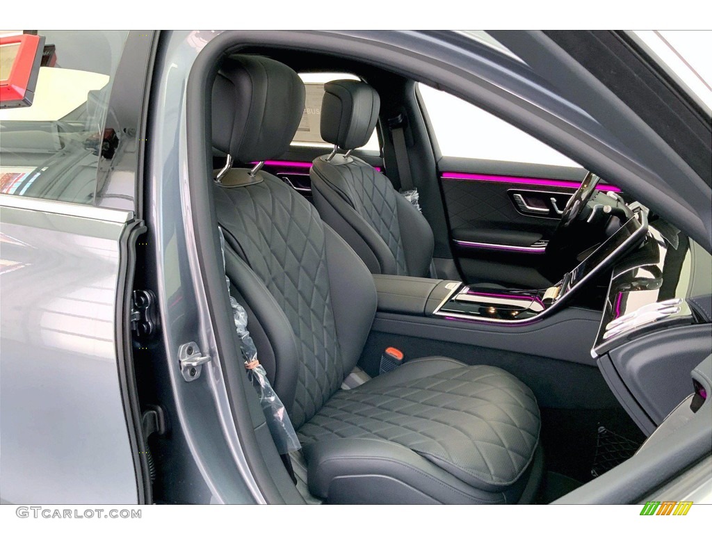 Black Interior 2021 Mercedes-Benz S 580 4Matic Sedan Photo #142513759