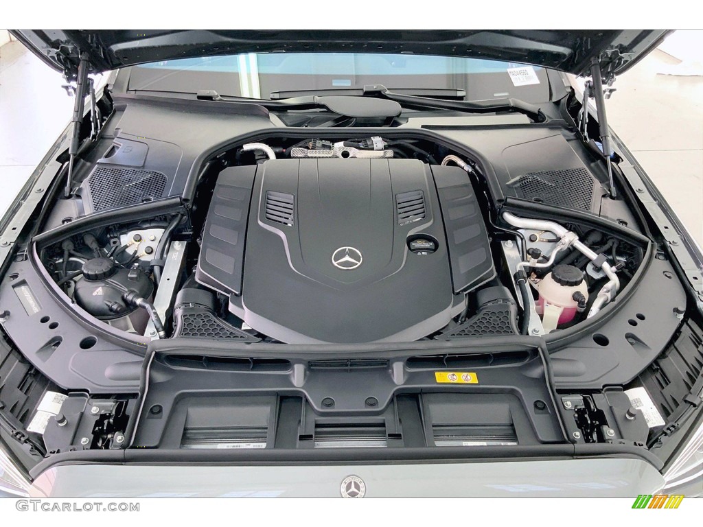 2021 Mercedes-Benz S 580 4Matic Sedan 4.0 Liter DI biturbo DOHC 32-Valve VVT V8 Engine Photo #142513864