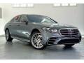 Selenite Gray Metallic 2021 Mercedes-Benz S 580 4Matic Sedan Exterior