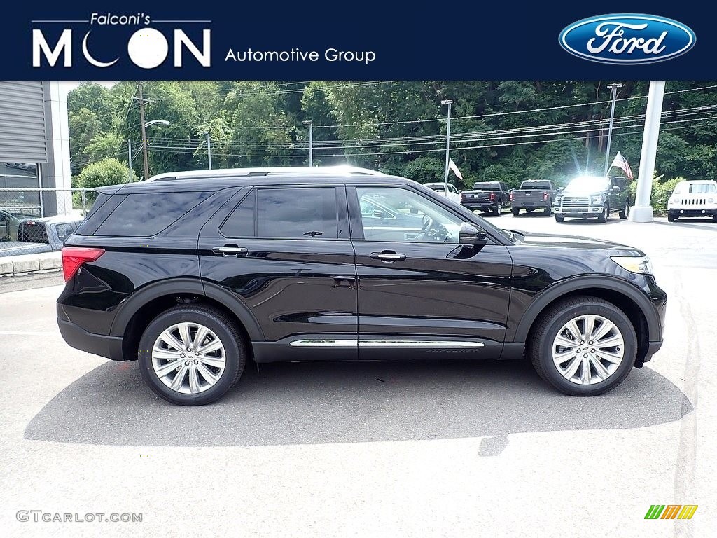 Agate Black Metallic Ford Explorer