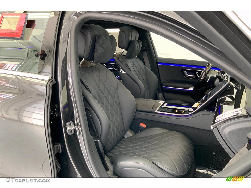Black Interior 2021 Mercedes-Benz S 580 4Matic Sedan Photo #142514476