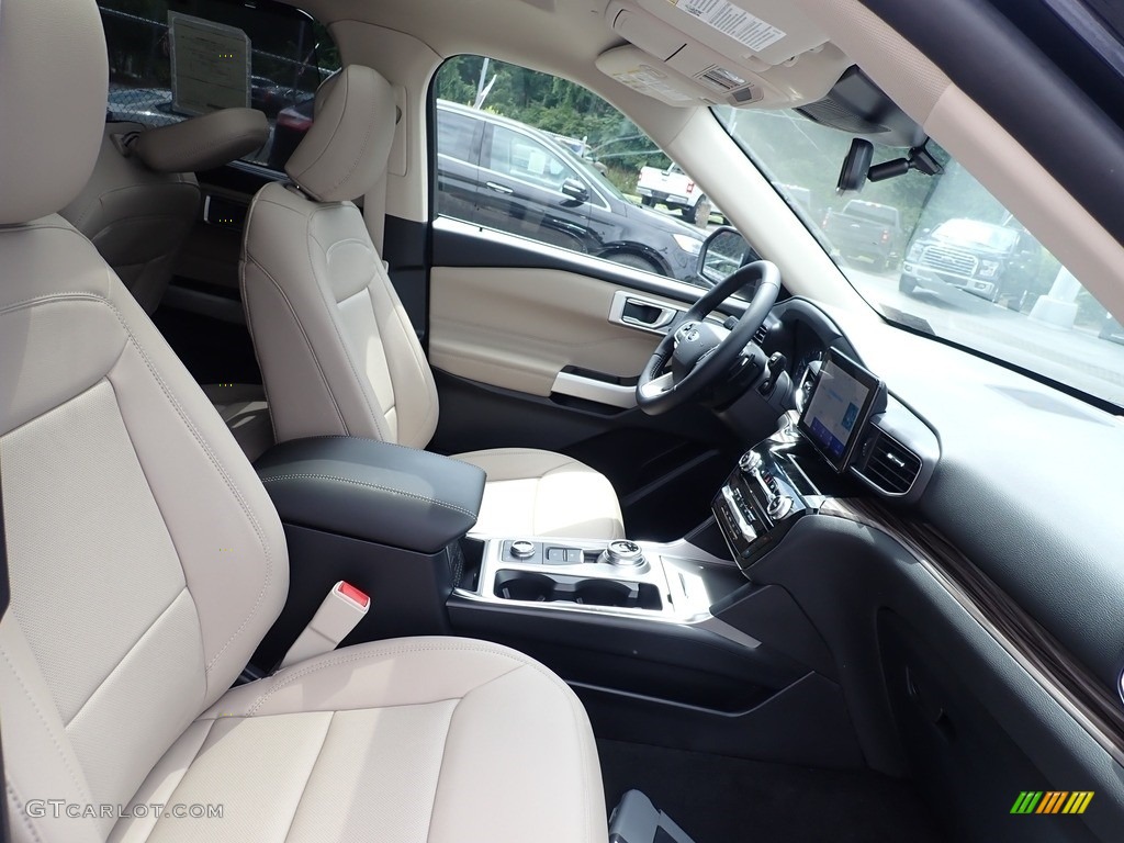 2021 Explorer Hybrid Limited 4WD - Agate Black Metallic / Sandstone photo #10