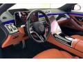 Sienna Brown/Black Dashboard Photo for 2021 Mercedes-Benz S #142514821