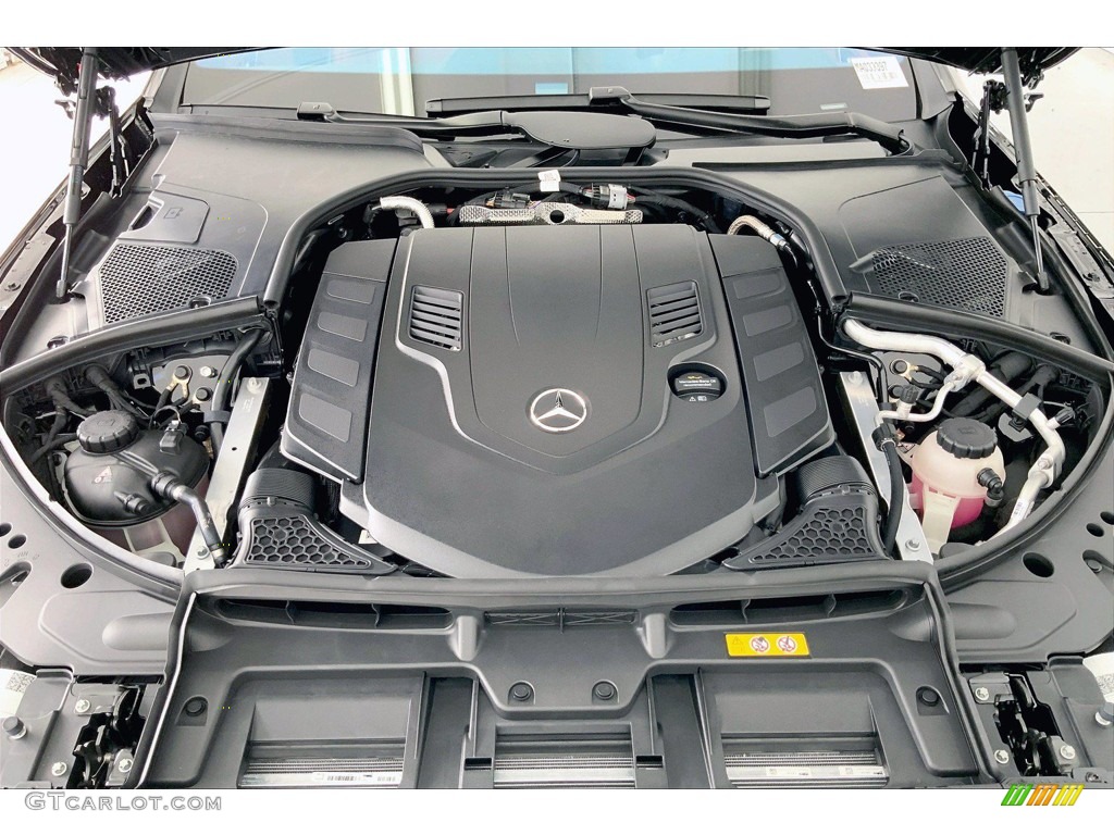 2021 Mercedes-Benz S 580 4Matic Sedan 4.0 Liter DI biturbo DOHC 32-Valve VVT V8 Engine Photo #142514968