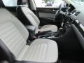 2014 Volkswagen Passat Sport Black/Gray Interior Front Seat Photo