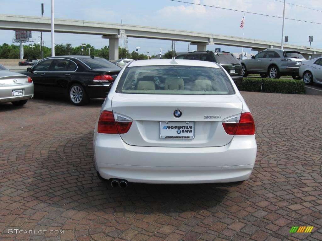 2008 3 Series 328i Sedan - Alpine White / Beige photo #10