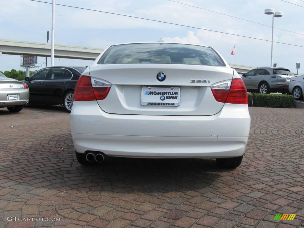 2008 3 Series 328i Sedan - Alpine White / Beige photo #11