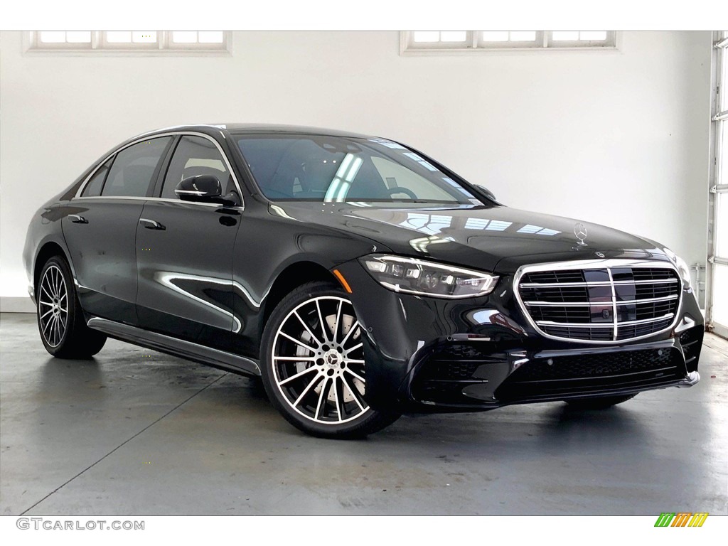 2021 S 580 4Matic Sedan - Black / Silver Grey/Black photo #12